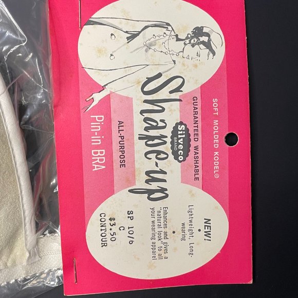 1950s Deadstock Silveco Pin-in Bra - Picture 2 of 4